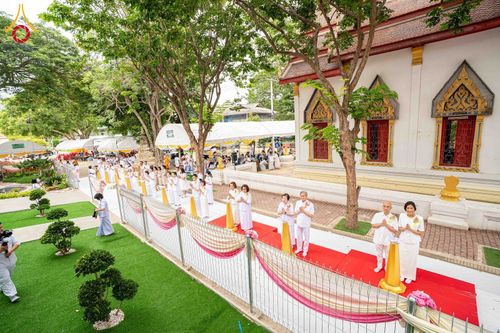 ภาพ No.345206:วันเสาร์ที่ 22 สิงหาคม พ.ศ.2569 พิธีฉลองอาคารสมปรารถนา  ณ วัดกลางธนรินทร์ ต.บ้านแป้ง อ.พรหมบุรี จ.สิงห์บุรี