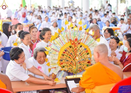 ภาพ No.65048:พิธีทอดกฐินสามัคคี ศูนย์ปฏิบัติธรรมอรัญประเทศ จังหวัดสระแก้ว วันอังคารที่ 8 พฤศจิกายน พ.ศ. 2565