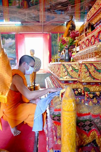 ภาพ No.66874:พิธีอุปสมบท วัดบัวแก้วเกษร อ.ลาดหลุมแก้ว จ.ปทุมธานี รับบุญจัดงานโดย กองติดต่อสอบถาม สำนักศรัทธาภิบาล เมื่อวันที่ 7 ธันวาคม พ.ศ. 2565