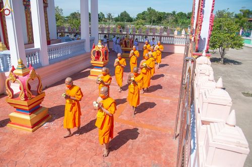 ภาพ No.67440:พิธีอุปสมบทวัดบึงกระจับ อ.พนมสารคาม จ.ฉะเชิงเทรา รับบุญจัดงานโดย สำนักกัลยาณมิตรสากล เมื่อวันที่ 7 ธันวาคม พ.ศ. 2565