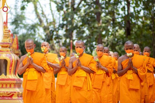 ภาพ No.67113:พิธีอุปสมบทวัดราษฎร์ศรัทธาธรรม อ.หนองแค จ.สระบุรี รับบุญจัดงานโดย สำนักพัฒนาเยาวชนโลก เมื่อวันที่ 9 ธันวาคม พ.ศ. 2565