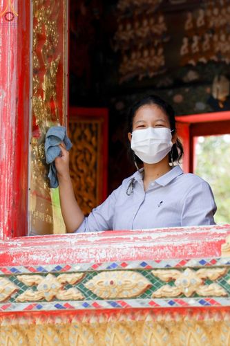 ภาพ No.67038:พิธีอุปสมบทวัดหนองกระดี่ อ.สองพี่น้อง จ.สุพรรณบุรี รับบุญจัดงานโดย สำนักพัฒนาเยาวชนโลก เมื่อวันที่ 7 ธันวาคม พ.ศ. 2565