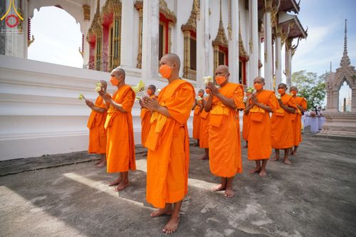 ภาพ No.67269:พิธีอุปสมบทวัดอัมพวัน อ.บ้านนา จ.นครนายก รับบุญจัดงานโดย สำนักสาธารณูปการ เมื่อวันที่ 9 ธันวาคม พ.ศ. 2565
