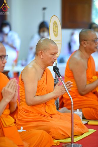 ภาพ No.67792:พิธีเจริญพระพุทธมนต์และถวายภัตตาหารเป็นสังฆทาน วันศุกร์ที่ 9 ธันวาคม พ.ศ. 2565 โครงการอุปสมบท รุ่นบูชาธรรมมหาปูชนียาจารย์ ณ วัดพระพุทธบาทราชวรมหาวิหาร อ.พระพุทธบาท จ.สระบุรี