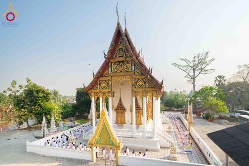 ภาพ No.298852:วันที่ 16 มกราคม พ.ศ. 2569 พิธีทอดผ้าป่าทำนุบำรุงศาสนสถาน ณ วัดอัมพวัน ต.บางม่วง อ.บางใหญ่ จ.นนทบุรี ในโครงการธรรมยาตรา กตัญญูบูชา มหาปูชนียาจารย์ พระมงคลเทพมุนี(สด จนฺทสโร) พระผู้ปราบมาร อนุสรณ์สถาน 7 แห่ง ปีที่ 14