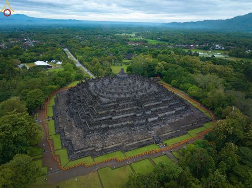 ภาพ No.68431:ธรรมยาตรา ณ มหาเจดีย์บรมพุทโธ ประเทศอินโดนีเซีย วันที่ 24 ธันวาคม พ.ศ. 2565