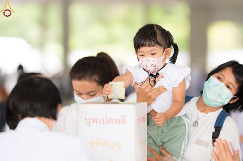 ภาพ No.64867:พิธีบุพเปตพลี ครั้งที่ 129 เพื่ออุทิศบุญกุศลแด่บรรพบุรุษผู้ล่วงลับ วันที่ 23 พฤศจิกายน พ.ศ. 2565 ณ วัดพระธรรมกาย