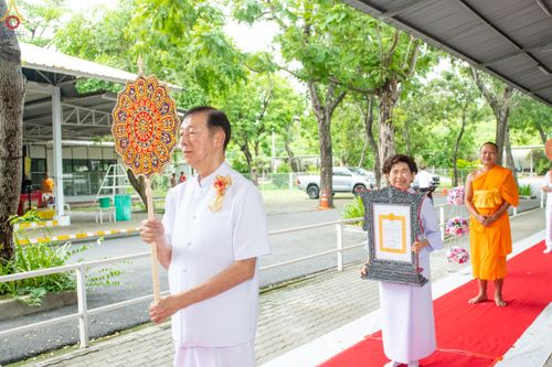 ภาพ No.342939:วันอาทิตย์ที่ 9 สิงหาคม พ.ศ.2569 พิธีมอบพัด ตั้งฐานานุกรม พระราชภาวนาวชิรวิเทศ วิ. ณ ห้องอาคารปลูกศรัทธา 2 วัดพระธรรมกาย