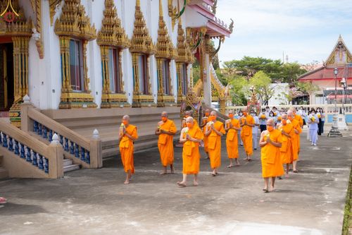ภาพ No.66240:พิธีอุปสมบท วัดราษฎร์นิยมธรรม  อ.บางพลี จ.สมุทรปราการ รับบุญจัดงานโดยสำนักสถาบันพัฒนาเยาวชนโลก เมื่อวันที่ 7 ธันวาคม พ.ศ. 2565