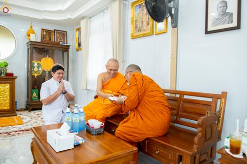 ภาพ No.333587:วันพุธที่ 10 มิถุนายน พ.ศ.2569 พิธีทอดผ้าป่าสามัคคีเพื่อบำรุงการศึกษาพระปริยัติธรรมของสามเณร และเพื่อบำรุงกิจการของศูนย์การศึกษาพระปริยัติธรรม ณ ศูนย์การศึกษาพระปริยัติธรรม สำนักเรียนวัดโมลีโลกยาราม ต.คลองสี่ อ.คลองหลวง จ.ปทุมธานี