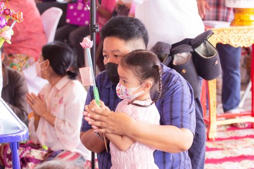 ภาพ No.63515:พิธีทอดกฐินสามัคคีทั่วไทย 5,000 วัด โดยคณะศิษยานุศิษย์วัดพระธรรมกาย น้อมบูชาธรรม 78 ปี หลวงพ่อธัมมชโย วันที่ 29 ตุลาคม พ.ศ. 2565 ณ วัดขุมแก้ว อ.ธัญบุรี จ.ปทุมธานี