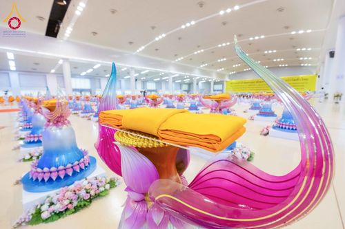 ภาพ No.318282:วันอาทิตย์ต้นเดือนที่ 5 เมษายน พ.ศ.2569 พิธีบูชาข้าวพระ ณ สภาธรรมกายสากล วัดพระธรรมกาย