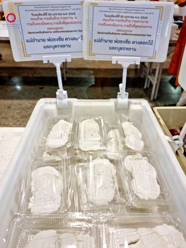 ภาพ No.203836:พิธีถวายภัตตาหารเป็นสังฆทาน แด่พระธรรมยาตรา ณ วัดพระธรรมกาย ตำบลคลองสาม อำเภอคลองหลวง จังหวัดปทุมธานี ในโครงการธรรมยาตรา กตัญญูบูชา มหาปูชนียาจารย์ พระมงคลเทพมุนี(สด จนฺทสโร) พระผู้ปราบมาร อนุสรณ์สถาน 7 แห่ง ปีที่ 13 วันที่ 30 มกราคม พ.ศ. 2568