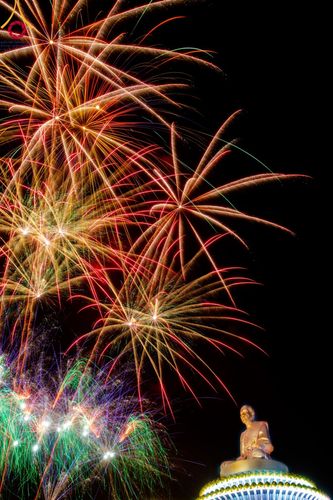 ภาพ No.109738:พิธีจุดประทีปถวายเป็นพุทธบูชา และบูชาธรรมมหาปูชนียาจารย์ วันที่ 10 มกราคม พ.ศ. 2567 ณ อนุสรณ์สถานคลองบางนางแท่น อ.สามพราน จ.นครปฐม