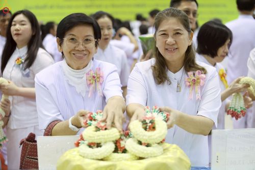 ภาพ No.243768:วันอาทิตย์ที่ 7 กันยายน พ.ศ. 2568 พิธีบูชาครูผู้ค้นพบวิชชาธรรมกาย , พิธีบูชาข้าวพระ ณ สภาธรรมกายสากล วัดพระธรรมกาย