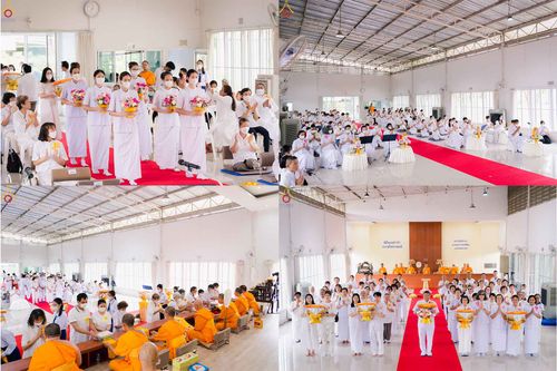 ภาพ No.78028:พิธีทอดผ้าป่า ถวายโซล่าเซลล์ และพิธีถวายกองทุนสนับสนุนการบวชสามเณรภาคฤดูร้อน ณ ศูนย์ปฎิบัติธรรมธาราสายไหม กทม. วันเสาร์ที่ 18 มีนาคม พ.ศ.2566