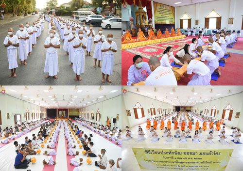 ภาพ No.79388:พิธีเวียนประทักษิณ ขอขมา มอบผ้าไตร โครงการบรรพชาสามเณรฟื้นฟูพระพุทธศาสนาทั่วไทย ณ วัดพระพุทธบาทราชวรมหาวิหาร อ.พระพุทธบาท จ.สระบุรี วันที่ 1 เมษายน พ.ศ. 2566