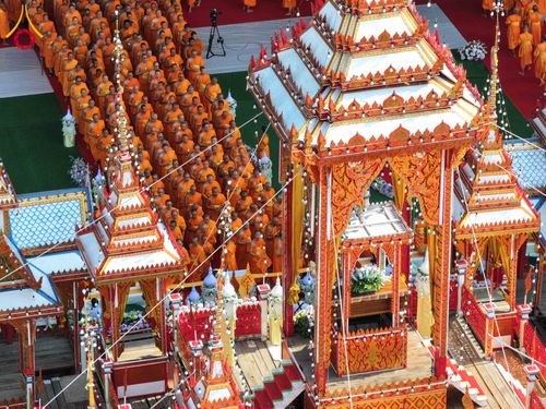 ภาพ No.316658:วันอาทิตย์ที่ 29 มีนาคม พ.ศ. 2569 พิธีทอดผ้าบังสุกุลและพิธีชำระร่าง โยมพ่อณรงค์ จินตมากุล  สิริอายุ 99 ปี 11 เดือน โยมบิดา พระครูปลัดรัตนวีรวัฒน์ (รังสฤษดิ์ อิทฺธิจินตโก) ที่ปรึกษาเจ้าคณะจังหวัดปทุมธานี เจ้าอาวาสวัดพระธรรมกาย  ณ ฌาปนสถานชั่วคราว ทางเข้า 