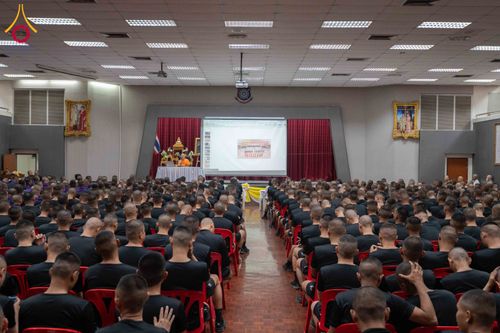 ภาพ No.343490:วันจันทร์ ที่ 17 สิงหาคม พ.ศ.2569 ชมรมสระบุรีร่มเย็นออกทำหน้าที่ชวนบวช  โครงการบรรพชาสามเณรเพื่อทดแทนคุณผู้มีพระคุณ และน้อมอุทิศถวายเป็นพระราชกุศล นักเรียนนายสิบตำรวจ รุ่นที่ 16 ณ ศูนย์ฝึกอบรมตำรวจภูธร ภาค 1 จ.สระบุรี