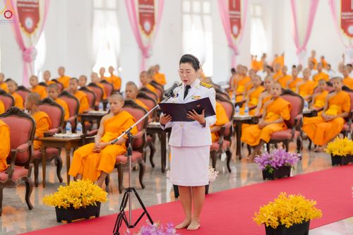 ภาพ No.331822:วันพฤหัสบดีที่ 4 มิถุนายน พ.ศ.2569 พิธีต้อนรับเปรียญธรรม 9 ประโยค และเปรียญธรรม 6 ประโยค  ณ อาคารธรรมสภา วัดบ้านขุน ต.บ่อหลวง อ.ฮอด จ.เชียงใหม่