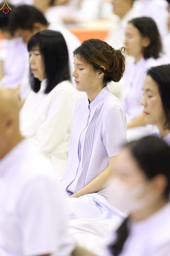 ภาพ No.337834:วันอาทิตย์ต้นเดือน 5 กรกฎาคม พ.ศ.2569 พิธีบูชาข้าวพระ ณ สภาธรรมกายสากล วัดพระธรรมกาย