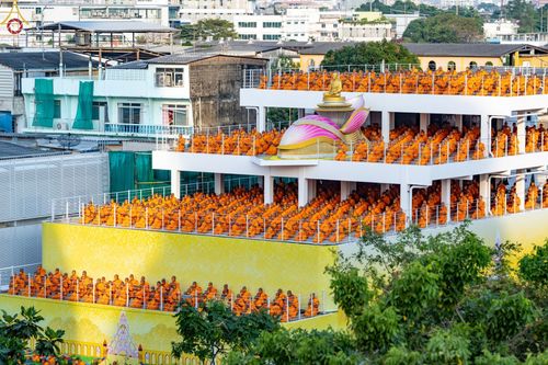 ภาพ No.74327:พุทธบุตรธรรมยาตรา ปฏิบัติธรรมและบันทึกภาพประวัติศาสตร์ ในโครงการธรรมยาตรากตัญญูบูชา มหาปูชนียาจารย์ พระมงคลเทพมุนี(สด จนฺทสโร) พระผู้ปราบมาร อนุสรณ์สถาน 7 แห่ง ปีที่ 11 ณ อนุสรณ์สถานลำดับที่ 6 สถานที่ค้นคว้าและเผยแผ่วิชาธรรมกาย วัดปากน้ำภาษีเจริญ กรุงเทพ