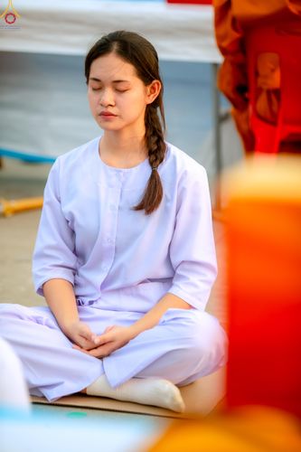 ภาพ No.324643:วันที่ 22 เมษายน พ.ศ.2569 (วันคุ้มครองโลก) บรรยากาศสาธุชน ในงานถวายมหาสังฆทาน 40,000 กว่าวัดทั่วประเทศ ณ ลานธรรม วัดพระธรรมกาย