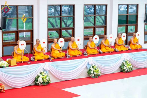 ภาพ No.314900:วันอาทิตย์ที่ 22 มีนาคม พ.ศ. 2569 พิธีบำเพ็ญกุศล คุณพ่อณรงค์ จินตมากุล  สิริอายุ 99 ปี 11 เดือน โยมบิดา พระครูปลัดรัตนวีรวัฒน์ (รังสฤษดิ์ อิทฺธิจินตโก) ที่ปรึกษาเจ้าคณะจังหวัดปทุมธานี เจ้าอาวาสวัดพระธรรมกาย  ณ ห้องปลูกศรัทธา 2 วัดพระธรรมกาย ปทุมธานี