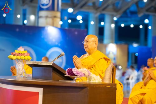 ภาพ No.314208:วันอังคารที่ 3 มีนาคม พ.ศ. 2569 พิธีฉลองชัยชิตังเม สวดธัมมจักกัปวัตนสูตร ครบ 8,170,001,250 จบ ในวันมาฆบูชา  ณ วัดพระธรรมกาย จังหวัดปทุมธานี