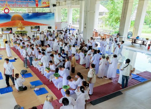ภาพ No.340036:วันอาทิตย์ ที่ 19 กรกฎาคม 2569 พิธีตัดปอยผมนาคธรรมทายาทโครงการอุปสมบทรุ่นเข้าพรรษาประจำปี2569  ณ ธุดงคสถานพิษณุโลก อ.วังทอง จ.พิษณุโลก