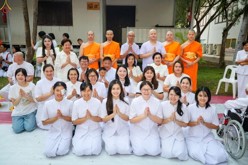 ภาพ No.319841:วันอาทิตย์ที่ 5 เมษายน พ.ศ.2569 พิธีตัดปอยผม และปลงผมนาคธรรมทายาท โครงการบรรพชาและอุปสมบทหมู่ รุ่นบูชาธรรม 82 ปี หลวงพ่อธัมมชโย