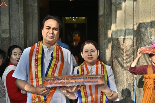 ภาพ No.278935:วันที่ 5 พฤศจิกายน 2568 กฐินสมทบวัดต่างประเทศ โดยคณะศิษยานุศิษย์ บูชาธรรม 81 ปี หลวงพ่อธัมมชโย ณ วัดมหาโพธิ์ เมืองพุทธคยา ถวายแด่  วัดพุทธนานาชาติเพื่อสวัสดิการสากล  (Buddha International Welfare Mission)  เมืองพุทธคยา ประเทศอินเดีย