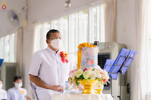 ภาพ No.78037:พิธีทอดผ้าป่า ถวายโซล่าเซลล์ และพิธีถวายกองทุนสนับสนุนการบวชสามเณรภาคฤดูร้อน ณ ศูนย์ปฎิบัติธรรมธาราสายไหม กทม. วันเสาร์ที่ 18 มีนาคม พ.ศ.2566