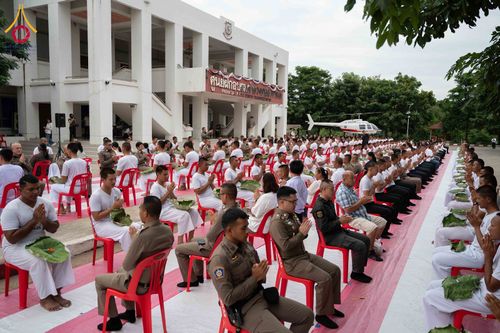 ภาพ No.349292:วันจันทร์ที่ 14 กันยายน พ.ศ.2569  พิธีตัดปอยผมนักเรียนนายสิบธรรมทายาท  "โครงการบรรพชาและพัฒนาศีลธรรม นักเรียนนายสิบตำรวจรุ่นที่ 16“  ณ ศูนย์ฝึกอบรมตำรวจภูธร ภาค 1  จ.สระบุรี