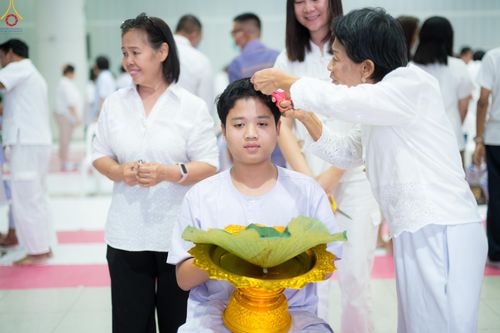 ภาพ No.316784:วันเสาร์ที่ 28 มีนาคม พ.ศ.2569 พิธีปลงผมนาคธรรมทายาท โครงการสามเณรยุวธรรมทายาท รุ่นที่ 34 โครงการสามเณรมัชฌิมธรรมทายาท รุ่นที่ 30 ณ มหารัตนวิหารคด 13 วัดพระธรรมกาย