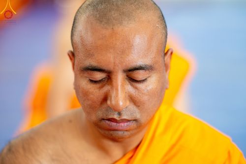 ภาพ No.315246:​วันอาทิตย์ที่ 22 มีนาคม พ.ศ.2569 สามเณรธรรมทายาทเนปาล 500 รูป ฟังธรรม สวดมนต์ ปฏิบัติธรรมร่วมกัน  ณ International Assembly and Meditation Hall Lumbini