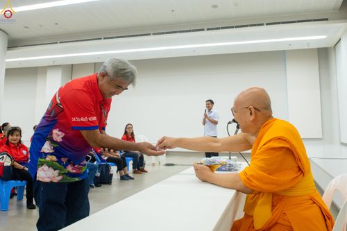 ภาพ No.321115:วันที่ 10 เมษายน พ.ศ.2569 โครงการส่งเสริมและสนับสนุนการเรียนรู้สำหรับผู้สูงอายุ ประจำปีงบประมาณ พ.ศ.2569 จัดโดย ฝ่ายสังคมสงเคราะห์ กองสวัสดิการสังคม องค์การบริหารตำบลคลองสาม จ.ปทุมธานี ณ วัดพระธรรมกาย