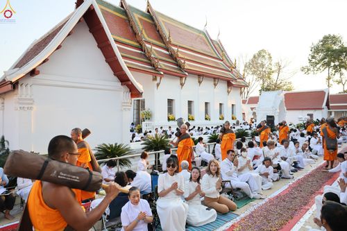 ภาพ No.295432:วันที่ 16 มกราคม พ.ศ. 2569 พิธีต้อนรับพระธรรมยาตรา อนุสรณ์สถานลำดับที่ 4 (ภาพชุดที่ 2) สถานที่เกิดด้วยกายธรรม ณ วัดโบสถ์บน ต.บางคูเวียง จ.นนทบุรี ในโครงการธรรมยาตรา กตัญญูบูชา มหาปูชนียาจารย์ พระมงคลเทพมุนี(สด จนฺทสโร) พระผู้ปราบมาร อนุสรณ์สถาน 7 แห่ง ปี