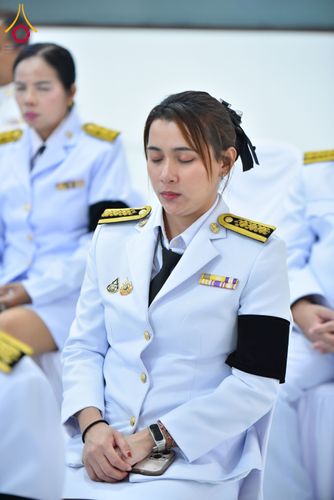 ภาพ No.280698:วันศุกร์ที่ 12 ธันวาคม พ.ศ.2568 พิธีบำเพ็ญกุศลปัญญาสมวาร (50 วัน) อุทิศถวายพระราชกุศลแด่ “พระพันปีหลวง” ณ วัดพระธรรมกาย