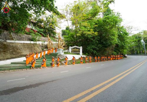 ภาพ No.329130:วันเสาร์ที่ 16 พฤษภาคม พ.ศ.2569 ธรรมยาตรา เดินดูดวงขึ้นดอยฉลองแชมป์บาลี วัดบ้านขุน อำเภอฮอด จังหวัดเชียงใหม่