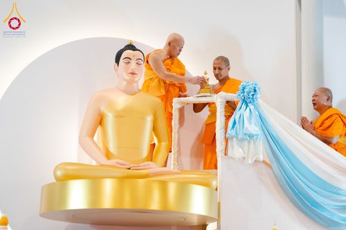 ภาพ No.329696:วันที่ 16 พฤษภาคม พ.ศ.2569 พิธีประดิษฐานพระประธาน และบรรจุพระบรมสารีริกธาตุ เนเธอร์เเลนด์