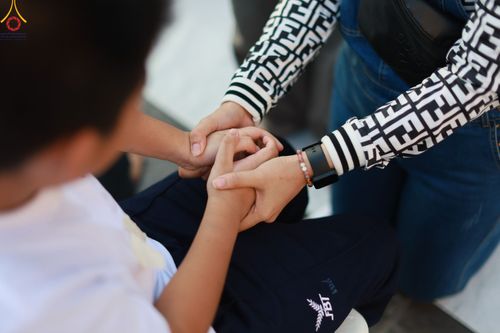 ภาพ No.78446:พิธีตัดปอยผม โครงการหน่อแก้วเปรียญธรรมรุ่นที่ 11  วันที่ 26 มีนาคม พ.ศ.2566  ณ หมู่กุฏิสามเณร อาคารค่ายจองแชมป์ วัดพระธรรมกาย