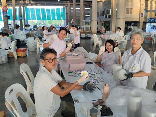 ภาพ No.58402:V.41 เทหมดใจ  ลุยต่อไป ร้อยซาวปี การเตรียมงาน การปฏิบัติงาน และการเก็บงาน ของเจ้าหน้าที่หน่วยงานต่างๆ เพื่อพิธีฉลองอายุวัฒนมงคล 80 ปี หลวงพ่อธัมมชโย และรับถวายมหาสังฆทาน 10,000 กว่าวัดทั่วประเทศ ในวันคุ้มครองโลก จันทร์ที่ 22 เมษายน พ.ศ. 2567