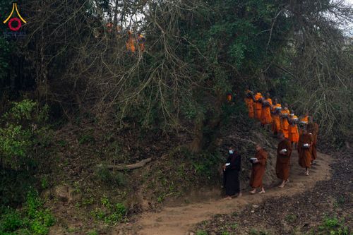 ภาพ No.130973:Photo Story ปฐมบรรพชาชาวพุทธมาร์มา Episode 4/5 วันที่ 13 กุมภาพันธ์พ.ศ. 2567 ณ วัดธัมจักร อรัญกุฏิ บังกลาเทศ