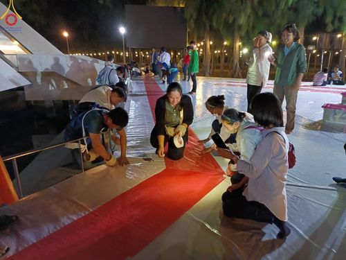 ภาพ No.108262:V.5 ทุ่มพลัง การเตรียมงาน เก็บงาน การรับบุญของเจ้าหน้าที่หน่วยงานต่างๆ เพื่อโครงการธรรมยาตรา กตัญญูบูชามหาปูชนียาจารย์ พระมงคลเทพมุนี (สด จนฺทสโร) พระผู้ปราบมาร อนุสรณ์สถาน 7 แห่ง ปีที่ 12 ระหว่างวันที่ 2 - 31 มกราคม พ.ศ. 2567