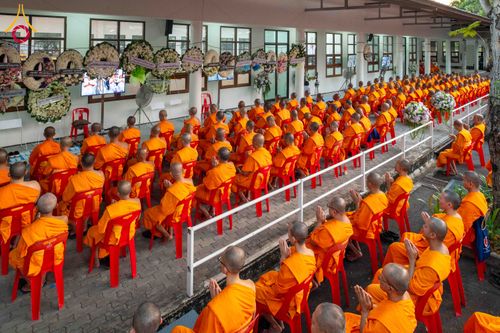 ภาพ No.315142:วันจันทร์ที่ 23 มีนาคม พ.ศ. 2569 พิธีบำเพ็ญกุศล คุณพ่อณรงค์ จินตมากุล  สิริอายุ 99 ปี 11 เดือน โยมบิดา พระครูปลัดรัตนวีรวัฒน์ (รังสฤษดิ์ อิทฺธิจินตโก) ที่ปรึกษาเจ้าคณะจังหวัดปทุมธานี เจ้าอาวาสวัดพระธรรมกาย  ณ ห้องปลูกศรัทธา 2 วัดพระธรรมกาย ปทุมธานี