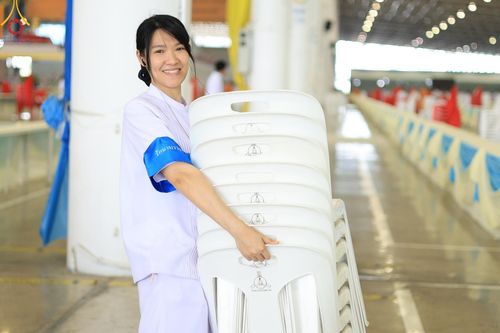 ภาพ No.58227:V.41 เทหมดใจ  ลุยต่อไป ร้อยซาวปี การเตรียมงาน การปฏิบัติงาน และการเก็บงาน ของเจ้าหน้าที่หน่วยงานต่างๆ เพื่อพิธีฉลองอายุวัฒนมงคล 80 ปี หลวงพ่อธัมมชโย และรับถวายมหาสังฆทาน 10,000 กว่าวัดทั่วประเทศ ในวันคุ้มครองโลก จันทร์ที่ 22 เมษายน พ.ศ. 2567