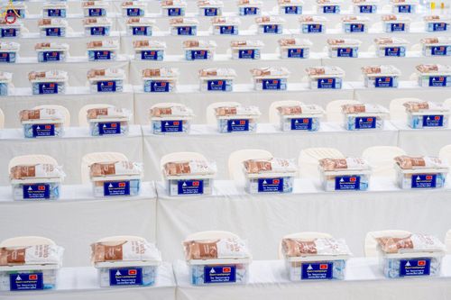 ภาพ No.245170:วันเสาร์ที่ 13 กันยายน พ.ศ. 2568 พิธีถวายสังฆทานแด่คณะสงฆ์ 323 วัด ปีที่ 21 ครั้งที่ 181 พิธีมอบกองทุนหนุนแรงใจช่วยครูใต้ ปีที่ 18 ครั้งทึ่ 144 และพิธีทำบุญอุทิศส่วนกุศลให้ผู้วายชนม์ ณ ศูนย์ปฏิบัติธรรมภาคใต้ จ.สงขลา