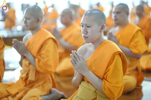 ภาพ No.162132:พิธีถวายภัตตาหารเมนูสวรรค์ เนื่องในวันออกพรรษา (ขึ้น 15 ค่ำ เดือน 11) วันพฤหัสบดีที่ 17 ตุลาคม พ.ศ. 2567 ณ หอฉันคุณยายอาจารย์ฯ วัดพระธรรมกาย