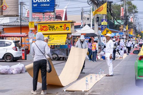 ภาพ No.121771:V.22 ต่อไป การเตรียมงาน เก็บงาน การรับบุญของเจ้าหน้าที่หน่วยงานต่างๆ เพื่อโครงการธรรมยาตรา กตัญญูบูชา มหาปูชนียาจารย์ พระมงคลเทพมุนี (สด จนฺทสโร) พระผู้ปราบมาร อนุสรณ์สถาน 7 แห่ง ปีที่ 12 ระหว่างวันที่ 2 - 31 มกราคม พ.ศ.2567